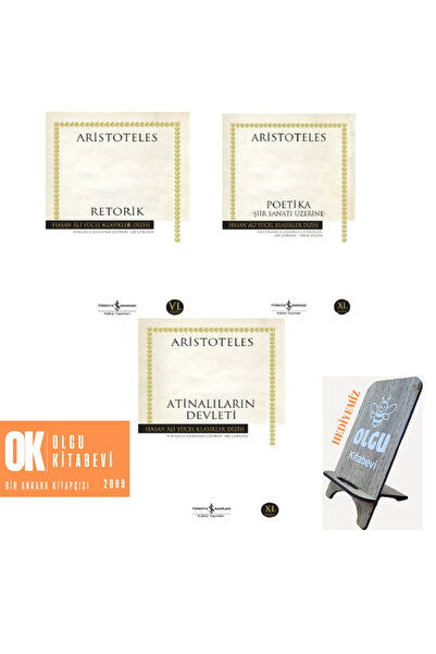 TÜRKİYE İŞ BANKASI KÜLTÜR YAYINLARI Retorik - Poetika - Atinalıların Devleti ...