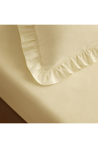 Violacasa Single Ruffle Fitted Sheet Set Private (100X200 and 120X200)