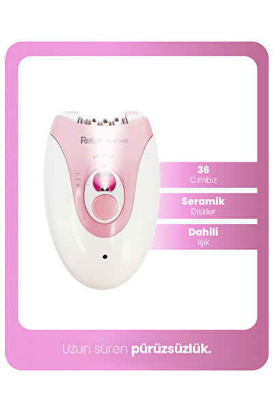 Relux REP5736 36 Cımbız Şarjlı Epilatör