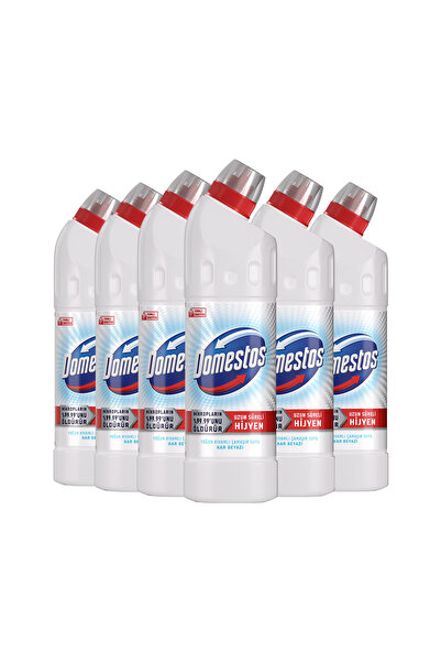 Domestos Yoğun Kıvamlı Çamaşır Suyu Kar Beyazı Maksimum Hijyen 750 ML 6 Adet