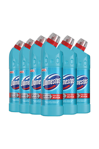 Domestos Çamaşır Suyu Yoğun Kıvamlı Okaliptus Ferahlığı 750 ml x6