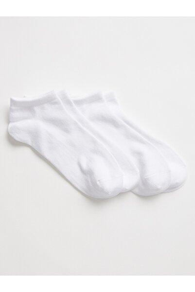 GAP Kadın Beyaz GapFit Ankle 2'li Çorap Seti