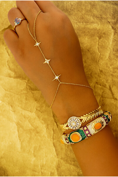 Silveranka 925 Ayar Gümüş Noctara Yıldız Şahmeran