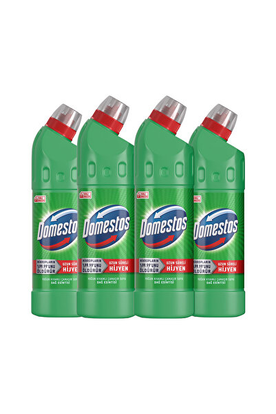 Domestos Bleach Intense Consistency Maximum Hygiene Mountain Breeze 750 ml X4 Pieces