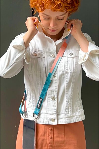 Bonnie&Chico حافظة آيفون 15 شفافة بارتفاع متقاطع وقابلة للتعديل مع حزام هاتف ...