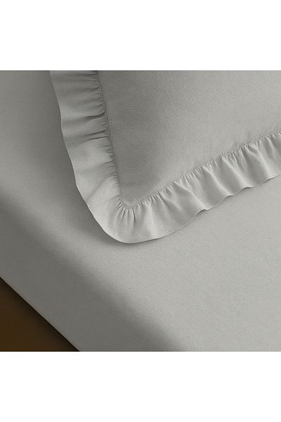 Violacasa Single Ruffle Fitted Sheet Set Private (100X200 and 120X200)