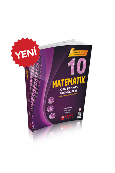 Zafer Yayınları Zafer Yayınları 10. Sınıf Matematik Soru Bankası Fasikül Seti...