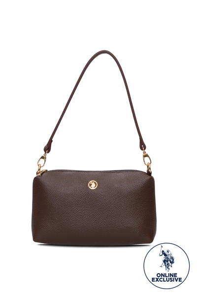 U.S. Polo Assn. Brown Women's Shoulder Bag Us3247