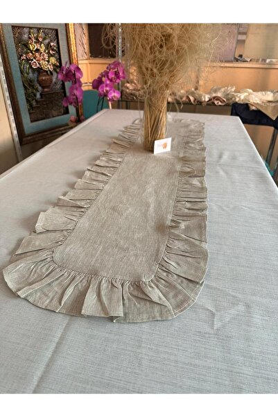 FREZYA Fırfırlı Keten Ranır