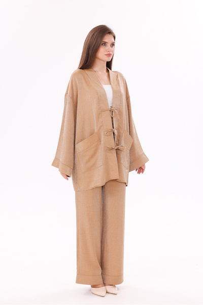 happinice Двукомпонентен комплект с камък, завързан отпред