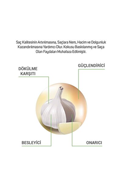 DERMOBELLA Sarımsak & Isırgan & Zeytinyağlı Şampuan 700 ml