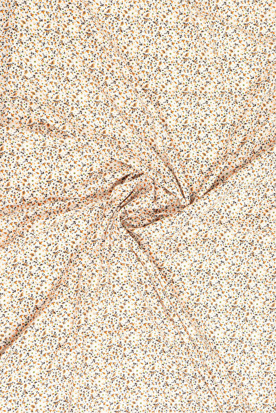 podyum moda Karışık Çiçek Desenli %100 Viskon Kumaş – Elbiselik, Tuniklik, Pa...