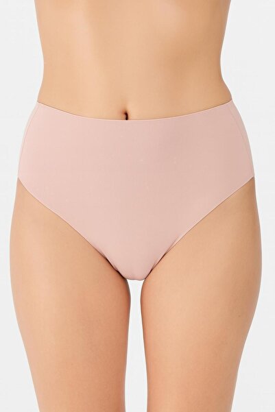 NIA UNDERWEAR 3'Lü Kadın Dikişsiz İçi Pamuklu Yüksek bel Lazer Kesim Kadın Külot - 3 Renk Seçeneği