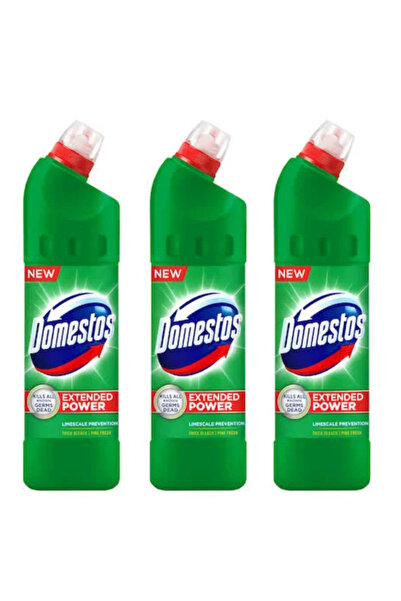 Domestos Cleaning pack disinfectant Pine, 3 x 750ml