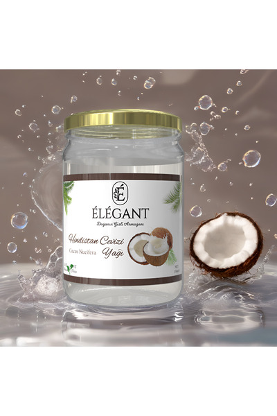 Hindistan Cevizi Yağı 150 ml -%100 Doğal Ve Saf - Soğuk Sıkım Yağ