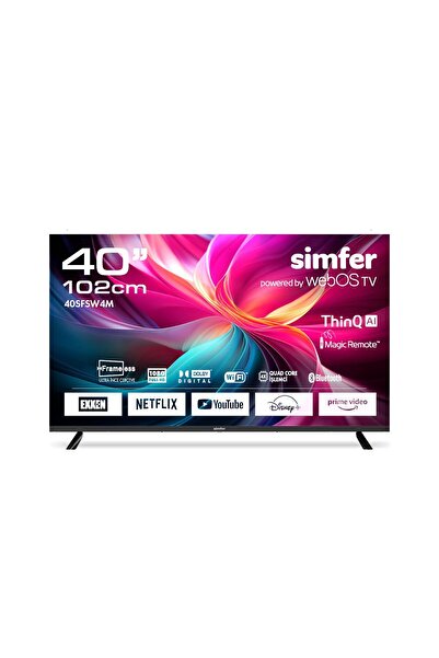 Simfer 40SFSW4M 102 Ekran 40" WebOS LED Full HD Televizyon