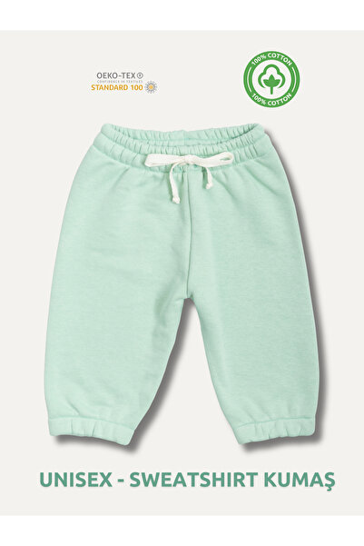 Zuppers Cotton Sweatpants - (Age 0-4) - Mint