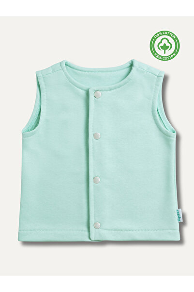 Zuppers Snap Cotton Baby Kids Vest - Mint