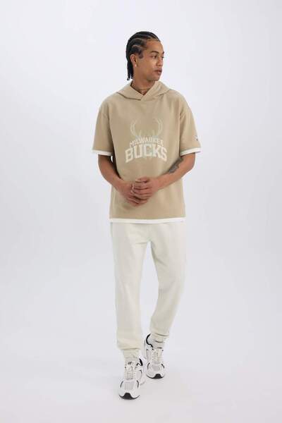 DeFacto DeFactoFit - Sports Jogger Sweatpants, Standard Fit, ίσια με τσέπες και ελαστικό πόδι μέσης D3742AX24WN