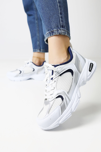 Devida White Women's Sports Shoes Daily Comfortable Air Sole Sneaker X220