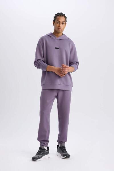 DeFacto DeFactoFit - Pantaloni sport pentru jogger Skuba Diving Fabric cu detaliu de buzunar E6421AX25SP
