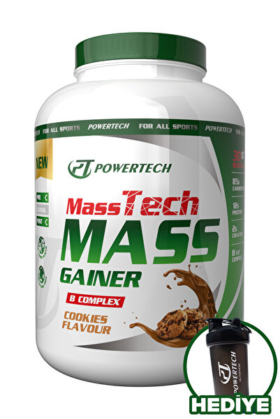 PT SPORTS&NUTRITION MASSGAİNER Kurabiye Aromalı 3600Gr - 30 Servis