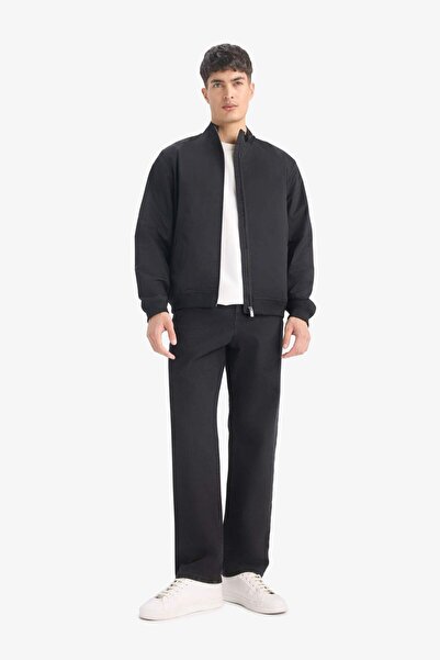 DeFacto Παλτό με όρθιο γιακά Slim Fit - D1238AX24WN