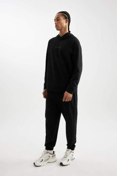 DeFacto Pantaloni de sport DeFactoFit Sportsman Jogger Fit standard cu buzunar cu talie elastică D6830AX24AU