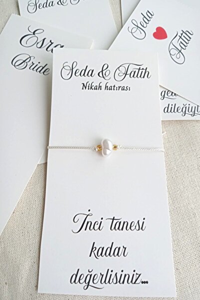 Emtory Home 16 Adet Şans Bilekliği - Bride Hediye - Kına Hediyesi - Nedime Bi...
