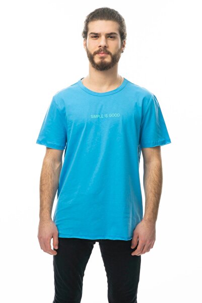 Mood Lab Ανδρικό μπλουζάκι Basic Printed