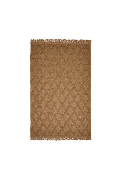 Evidea Soft Ruut Rutenna Halı - Bej - 120x180 cm