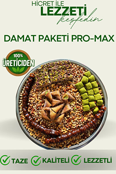 Hicret Kuruyemiş Damat Paketi Pro Max - Kuruyemiş Paketi -Düğün Çerezi