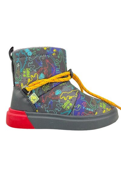 Dudino Μπότες με πράσινο δεινόσαυρο και ανοράκι