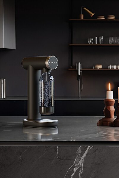 SMEG Soda Makinesi Tritan™ Renew Mat Siyah