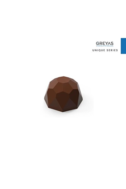Greyas 13 g Polycarbonate Round Praline Chocolate Mold - Cm-1297