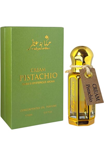 Hekayat Attar Cream Pistachio 12 ml Concentrated Oil Perfume by Hekayat Attar