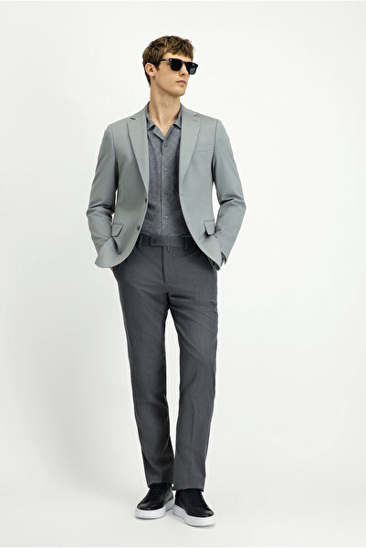 Kiğılı Regular Fit Lycra Classic Jacket