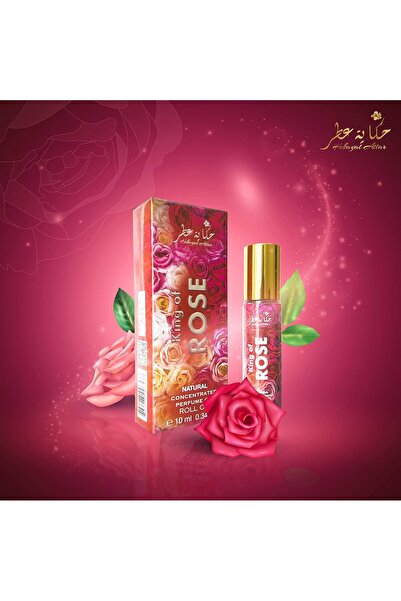 Hekayat Attar King of Rose 10 ml Natural Perfume Oil Roll On