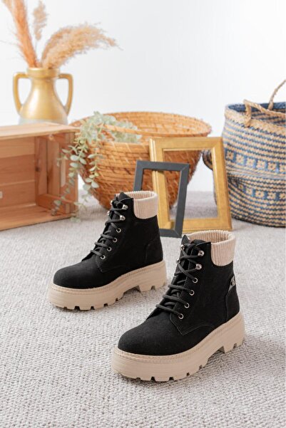 Stayil Shoes Cizme de damă, confortabile și confortabile, cu cusături la tavan