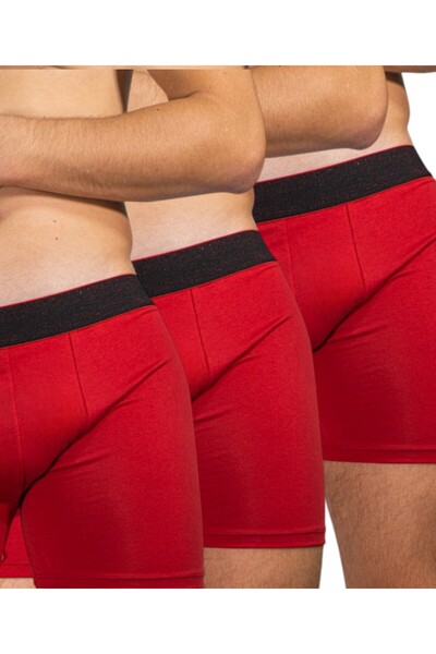 LUAN Set of 3 Men's boxers, cotton, long leg