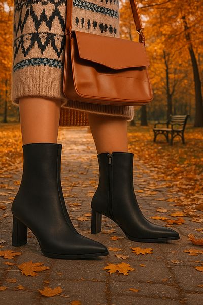 macella Zerda Heeled Women's Boots – Elegant Casual & Stylish Combination Matching Winter Boots