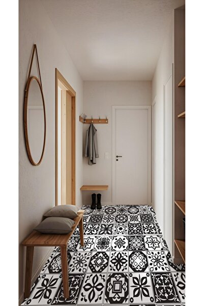 DECOMALL 25 Code YAPIŞKANLI DESENLİ FOLYO DUVAR DOLAP MUTFAK TEZGAH ARASI FOLYO KAPLAMA(50x100cm)