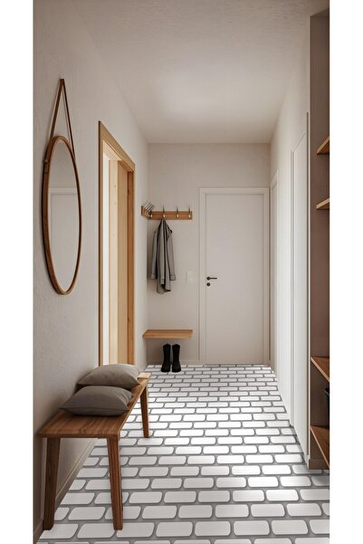 DECOMALL 17 Code YAPIŞKANLI DESENLİ FOLYO DUVAR DOLAP MUTFAK TEZGAH ARASI FOLYO KAPLAMA(50x100cm)