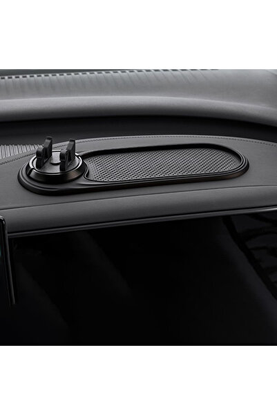 Choice وسادة سيارة متعددة الوظائف مضادة للانزلاق وحامل هاتف باللون الأسود، حا...