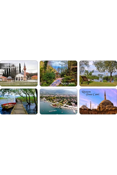 Photo Garage Buzdolabı Magneti - Sapanca - Ahşap Magnet Marmara Bölgesi