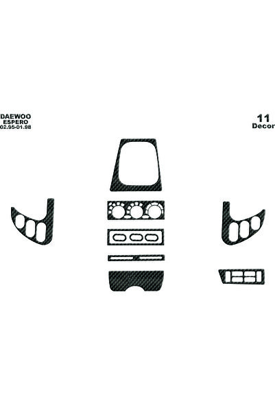 Marscockpitdesign دايو اسبيرو وحدة التحكم-توبيردو 1995-1998 11 قطعة