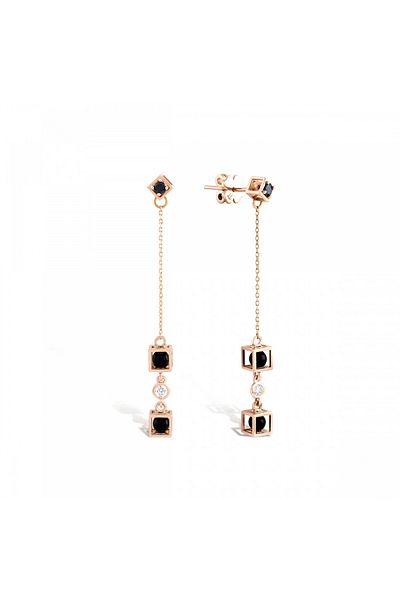 Sandra Ferretti Cercei din Aur Roz de 14K, 1.94g