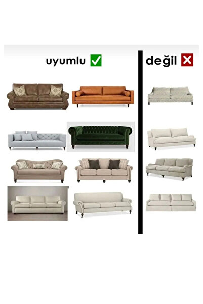 ÖZMAKAN Чохол для крісла, чохол для дивана, малюнок у вигляді водяних ліній