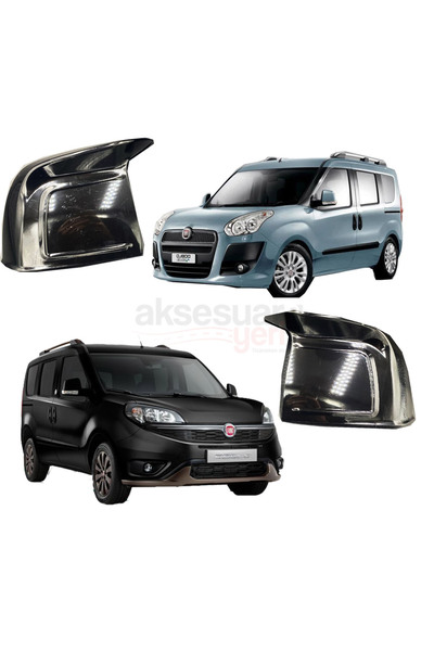 carlone Fiat Doblo Geniş Aile Batman Yarasa Ayna Kapağı 2010-2022