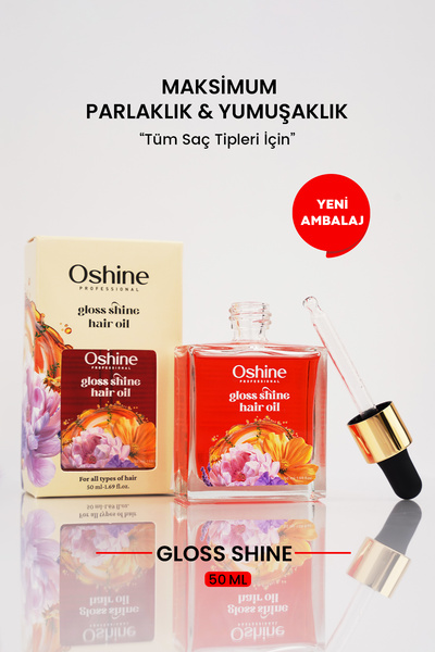 OSHİNE Argan, Keratin, Kolajen Kompleksi, Nem, Parlaklık Veren Onarıcı, Besle...